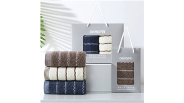 ชุดผ้าขนหนูพรีเมียมในกล่องของขวัญ ของรับไหว้งานแต่ง