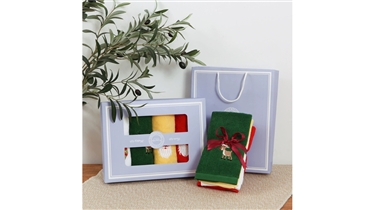 ชุดผ้าขนหนูคริสต์มาส ของขวัญเทศกาลที่น่ารักและอบอุ่น